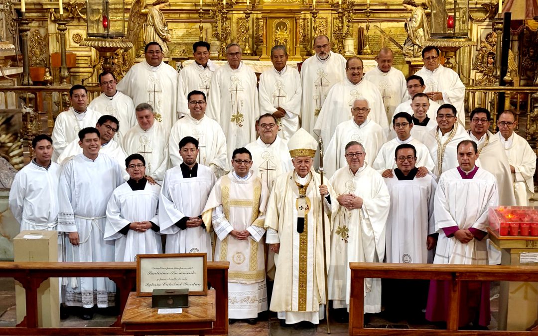 PROFESIÓN SOLEMNE Y ORDENACIÓN DIACONAL DE OSCAR OSBALDO MÉNDEZ MÉNDEZ